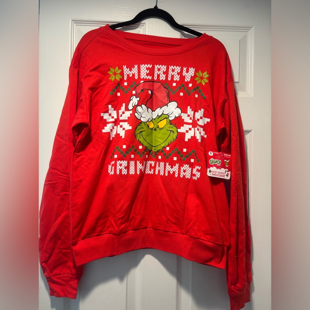 Grinch Sweater Christmas Size Small